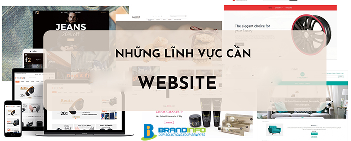 Những ngành nghề nào nên làm website?